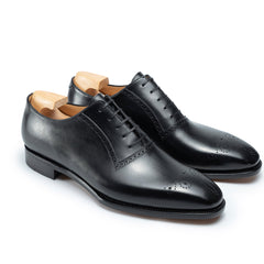 Orion Prestige: Black Mahogany Leather Oxford