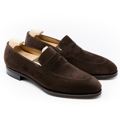 Brown Suede Loafers for Men – Luxury Handmade Luxury Leather Shoes