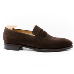 Brown Suede Loafers for Men – Luxury Handmade Luxury Leather Shoes