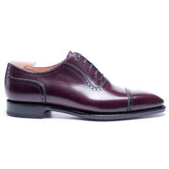 Victor Burnish: Premium Brogue Oxford Brown Leather Formal Shoes