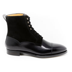 Winslow Black Leather Boot