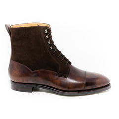 Aldric Brown Leather Boot