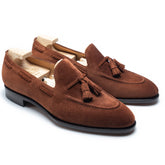 Tan Suede Loafers for Men – Minimalist Handmade Luxury Leather Shoes