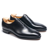 Edric Monarch: Elegant Wholecut Oxford Black Leather Formal Shoes