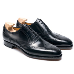 Marcus Prime: Premium Black Brogue Oxford for Formal Wear
