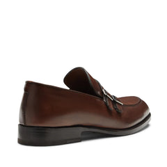 Brown Monk Strap Loafers | Men's Leather Dress Shoes