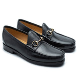 Black Leather Loafers for Men – Comfort Fit Handmade Luxury Leather Shoes
