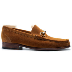 Tan Suede Loafers for Men – Classic Handmade Luxury Leather Shoes