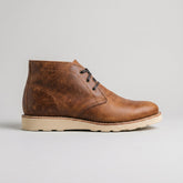 Charcoal Leather Beleoian Leather Ankle Boots