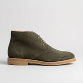 Mahogany Leather Belioor Leather Lace-Up Boots