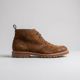 Tan Leather Beliaox Leather Chukka Boots