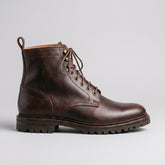 Brown Leather Belino Leather Ankle Boots