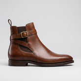 Brown Leather Averaearo Leather Ankle Boots