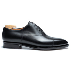 Grayson Prime: Elegant Toe Cap Oxford Brown Leather Formal Shoes