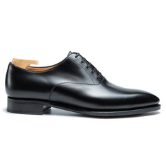Benedict Luxe: Premium Wholecut Oxford Black Leather Formal Shoes – Elegant Look