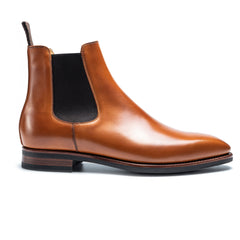 Ashcroft Tan Leather Chelsea Boot