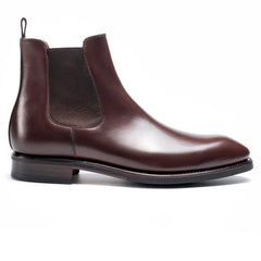 Premium Brown Leather Chelsea Boots for Men
