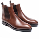 Aldric Brown Leather Chelsea Boot