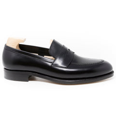 Black Leather Loafers for Men – Vintage Handmade Luxury Leather Shoes