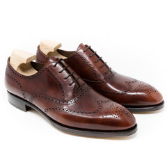 Marcus Prime: Premium brown Brogue Oxford for Formal Wear