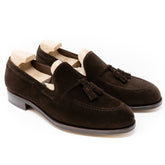 Aristo Brown Suede Loafers – Luxury Handmade Men’s Footwear
