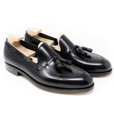 Black Leather tassel Loafers for Men – Signature Handmade Luxury Leather Shoes