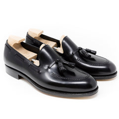 Black Leather tassel Loafers for Men – Signature Handmade Luxury Leather Shoes