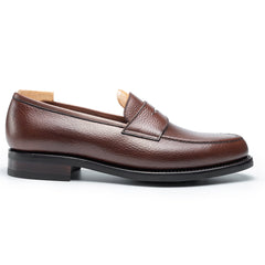 Brown Leather Loafers for Men – Elegant Handmade Luxury Leather Shoes