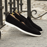AeroLoaf – Black Suede Loafers