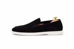 AeroLoaf – Black Suede Loafers