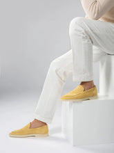 Summer Luxe: Premium yellow Suede Loafers