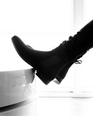 "Dominion" Luxe Black Chelsea Boot