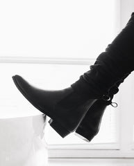 "Dune" Black leather Chelsea Boot