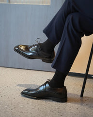 Black Leather Regent Oxfords – Formal Shoes