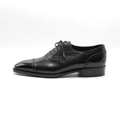 Adelaide Oxford – Classic Black with Brogue Detailing