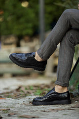 Midnight Dapper Derby Shoes