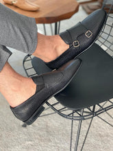 Midnight Dual Buckle Dress Shoe