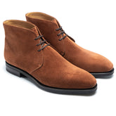 Ashcroft Brown Leather Chukka Boot