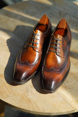 Artisan Brown Brogue Dress Shoes