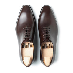 Dominic Luxe: Premium Wholecut Oxford Brown Leather Formal Shoes for Gentlemen