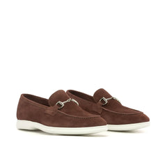 AeroLoaf – Light Maroon Suede Loafers