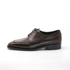 Moc Toe Derby – Burnished Brown with Casual Elegance