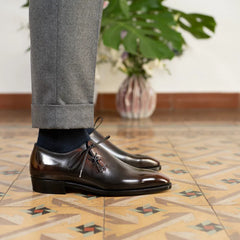 Side Lace Oxford – Signature Asymmetrical Elegance