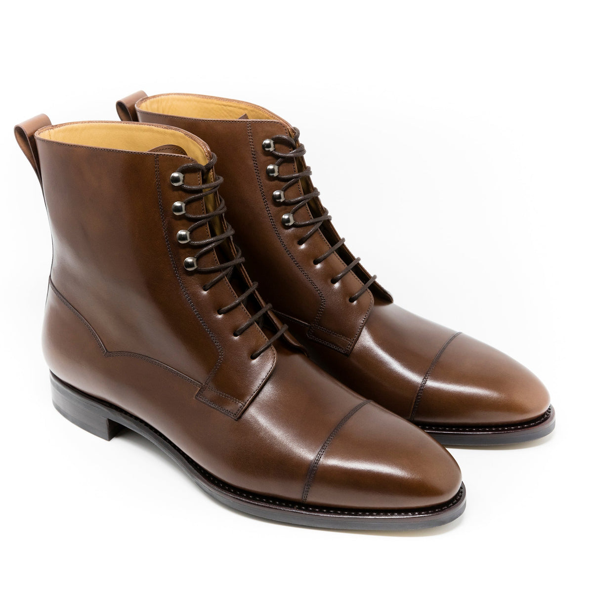 Kingsley Brown Leather Boot
