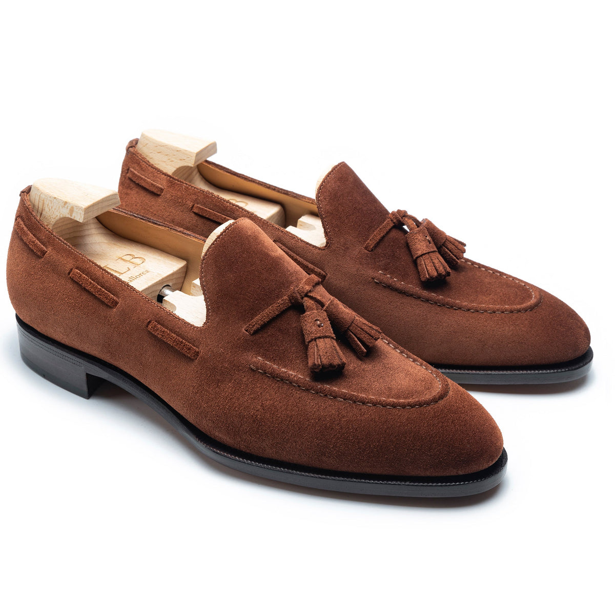 Tan Suede Loafers for Men – Minimalist Handmade Luxury Leather Shoes