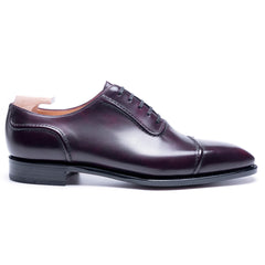 Oxford Burgundy Leather Formal Shoes