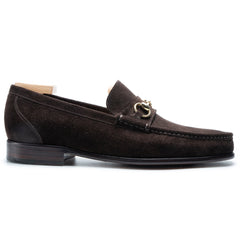 Brown Suede Loafers for Men – Elegant Handmade Luxury Leather Shoes