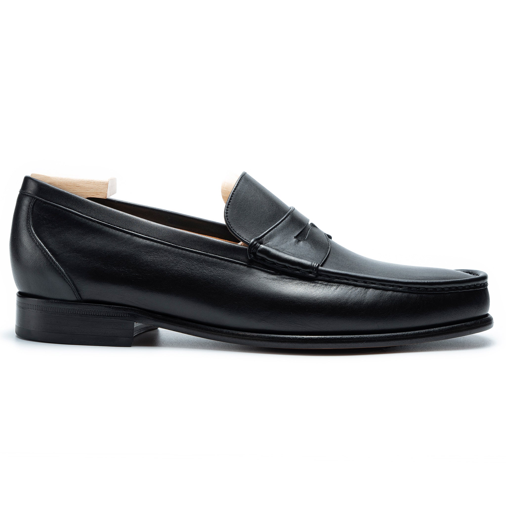 Black Leather Loafers for Men – Stylish Handmade Luxury Leather Shoes