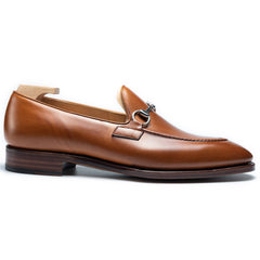 Classic Tan Leather Loafers for Men – Stylish Handmade Luxury Leather Shoes