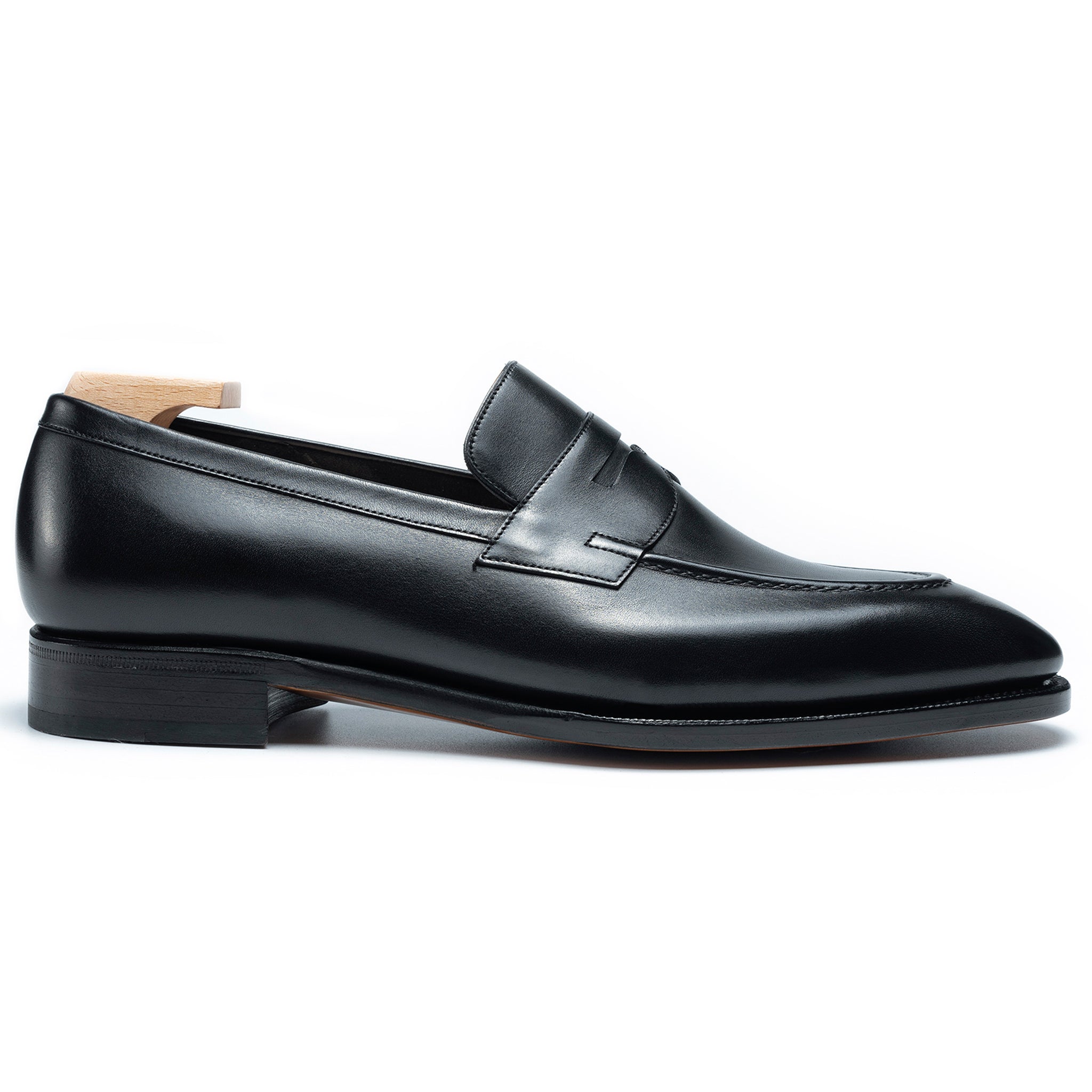 Black Leather Loafers for Men – Heritage Handmade Luxury Leather Shoes